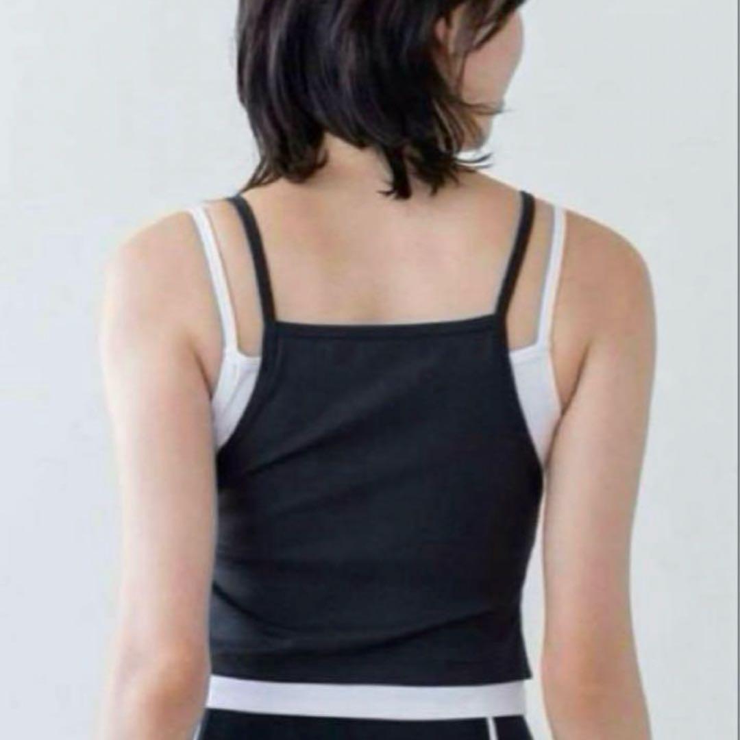 少しお値下げ　新品　SUKALA リブコンビショートタンクトップS