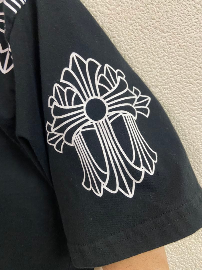 A&G エーアンドジー　クロスTシャツ 黒　Lサイズ