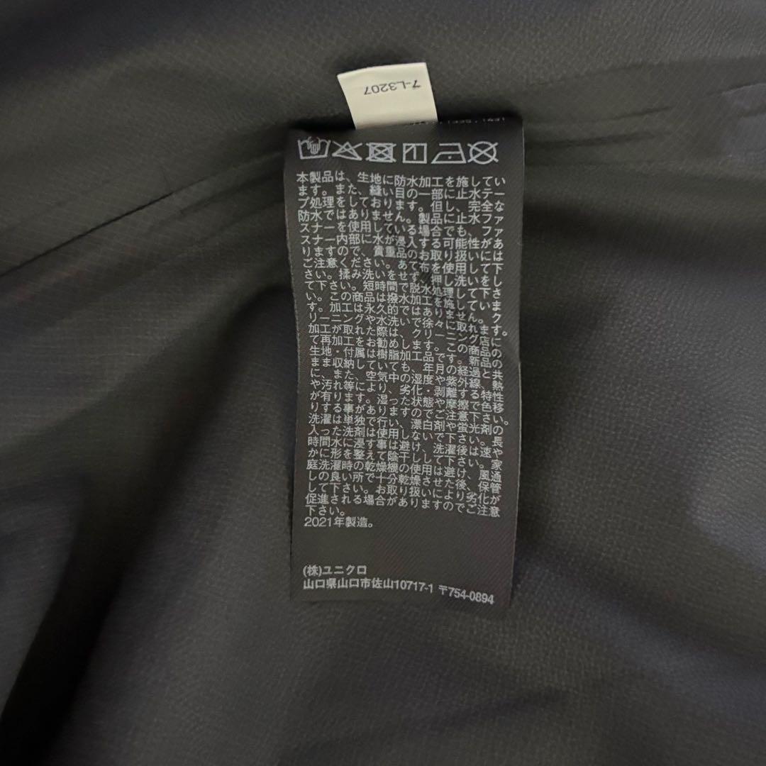 新品未使用 ✨UNIQLO x Theory ブロックテックコート ブラック