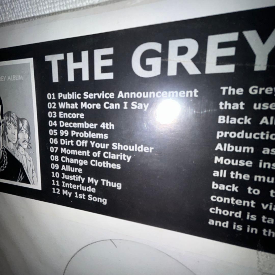 【美品】Jay-Z THE GREY ALBUM \"2LP\" レコード