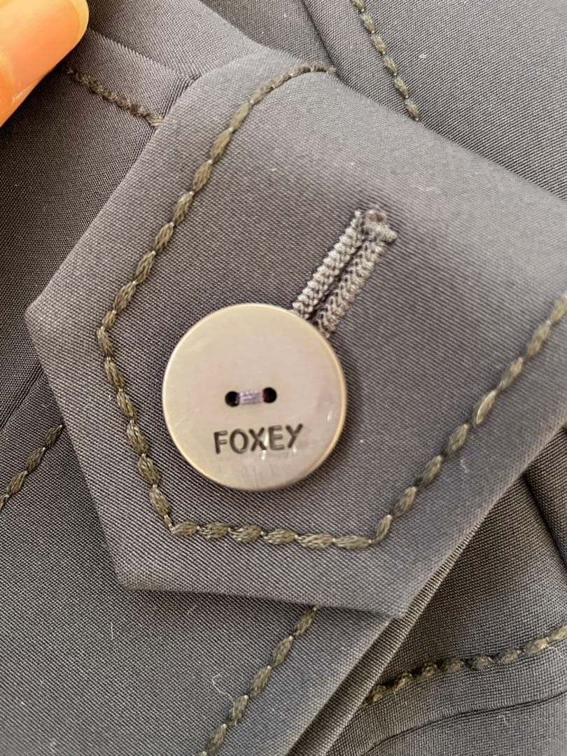 FOXEY NEW YORK ショートスリーブ・トレンチコート