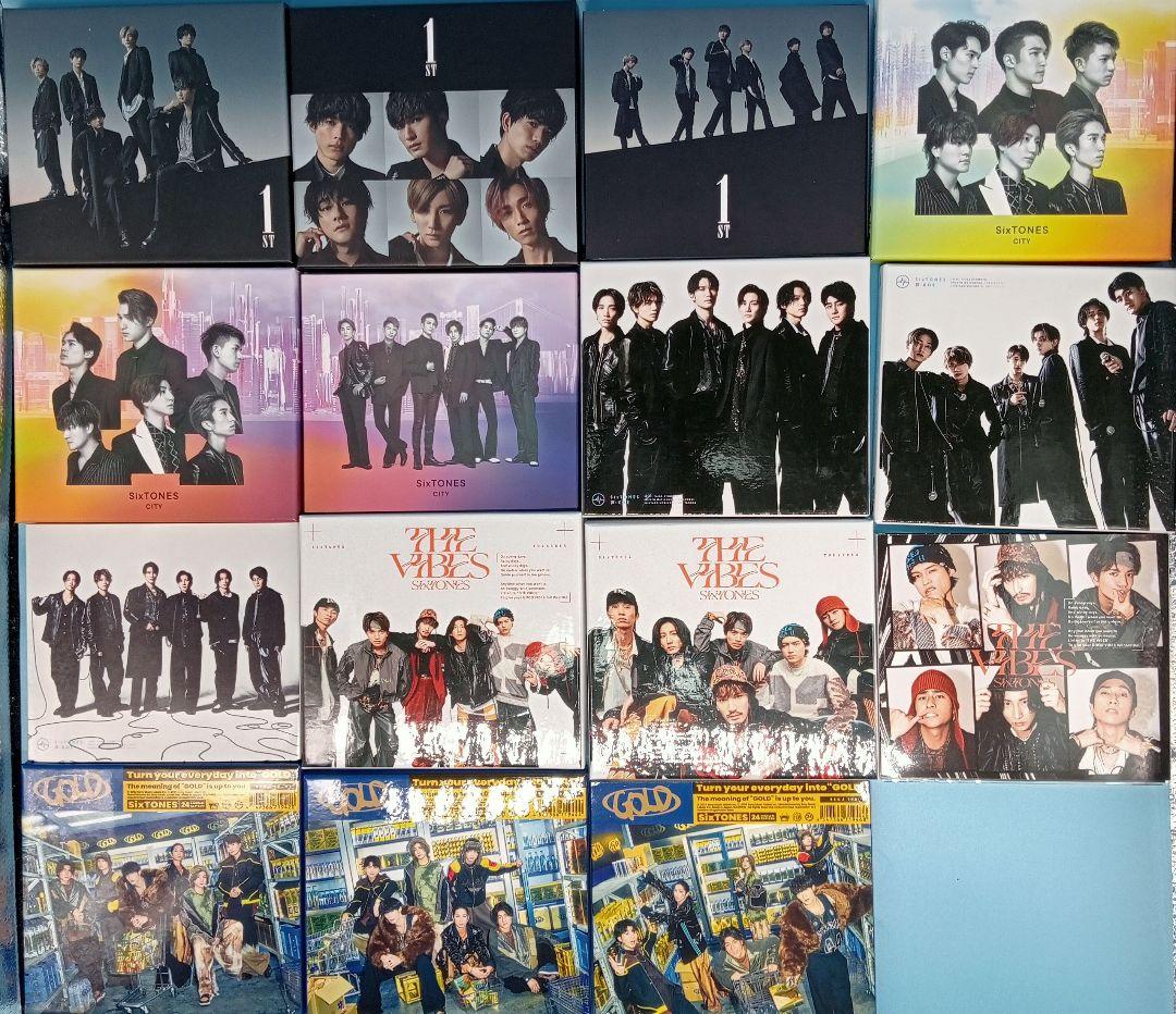 ライブDVD付 SixTONES CD　全アルバム　全シングル コンプ 63点