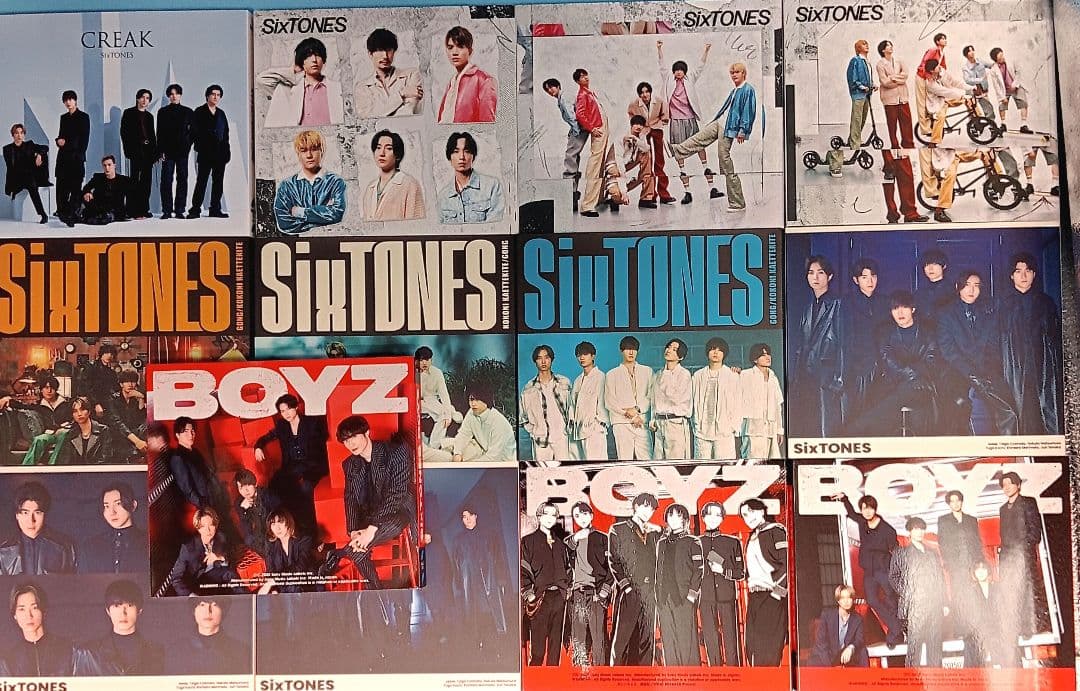 ライブDVD付 SixTONES CD　全アルバム　全シングル コンプ 63点
