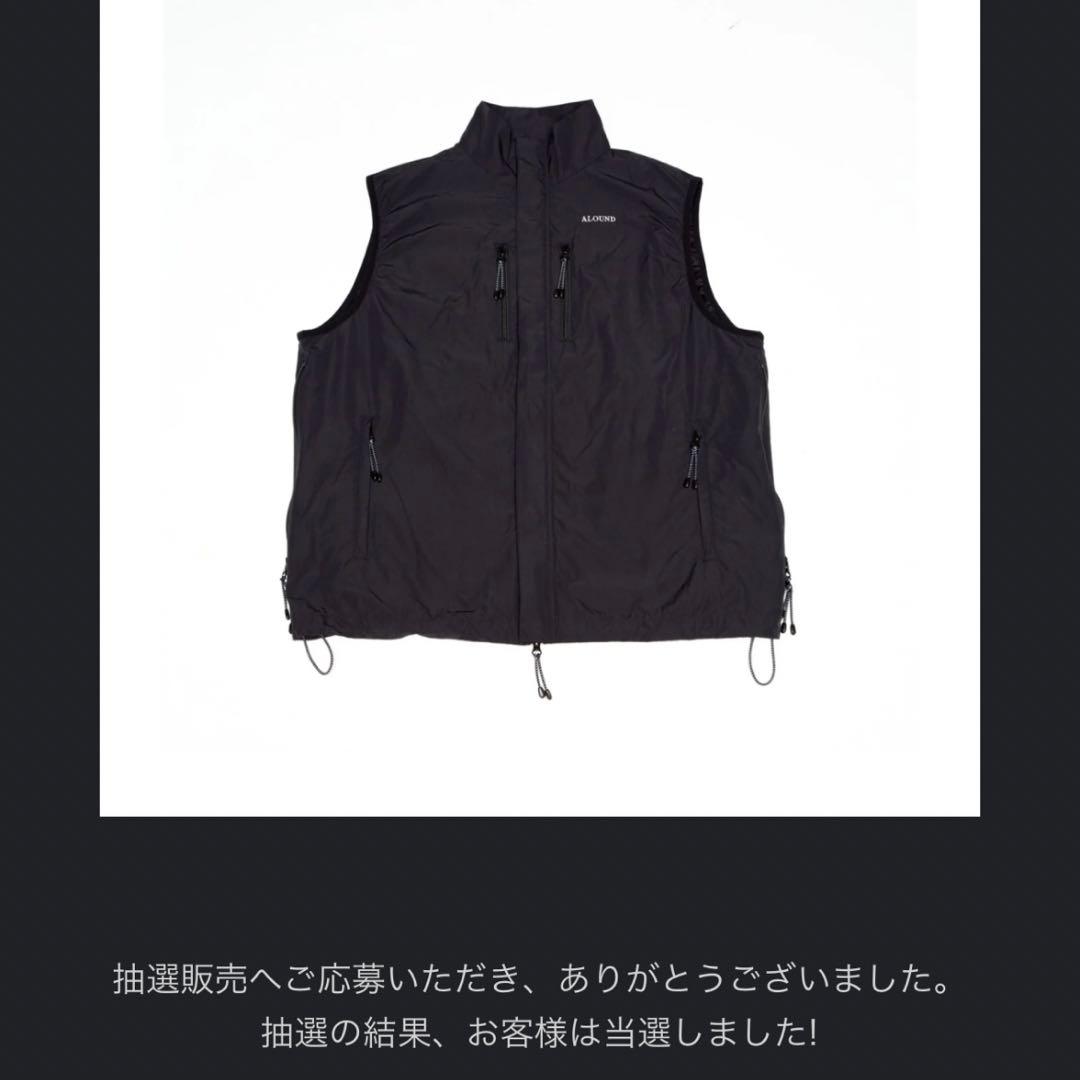 【新品】Mサイズ ALOUND VENTILATION NYLON VEST