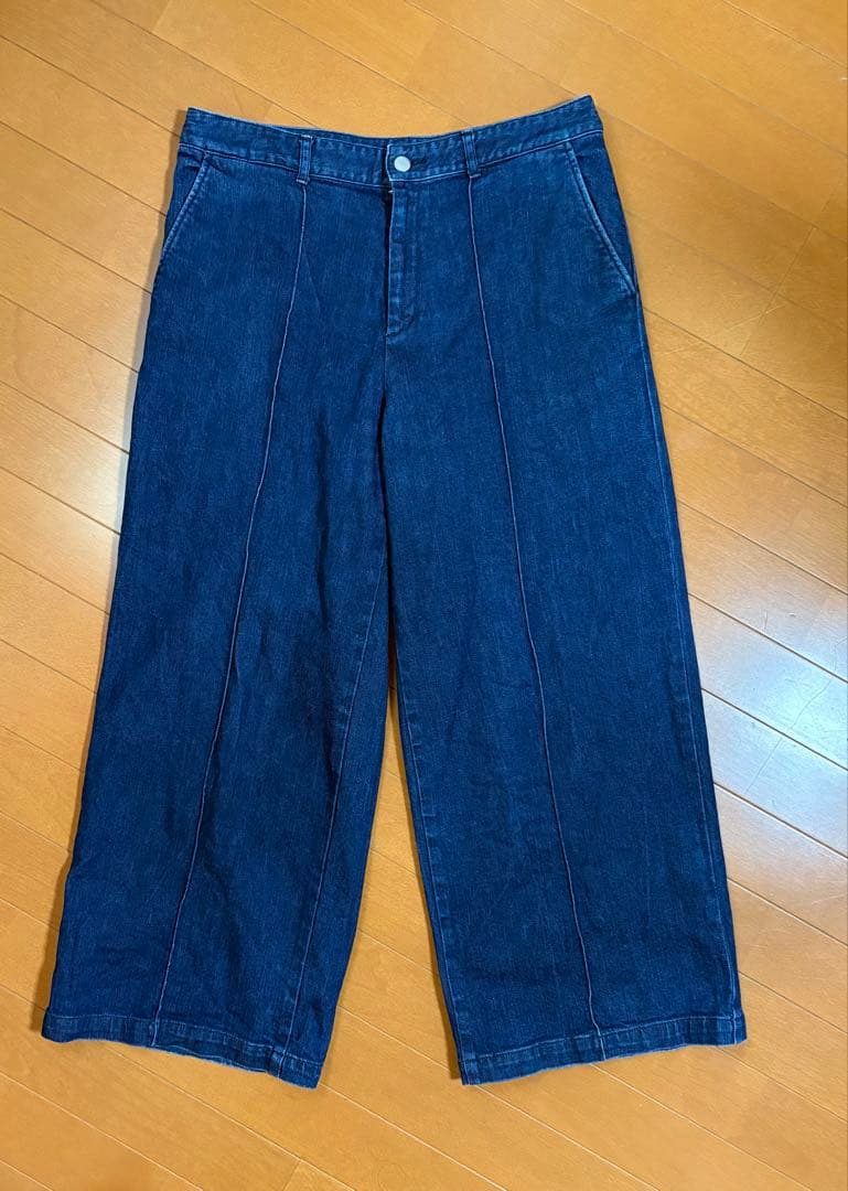 【お値下げ中！】ジャパンデニム ワイドパンツ 股下丈68cm
