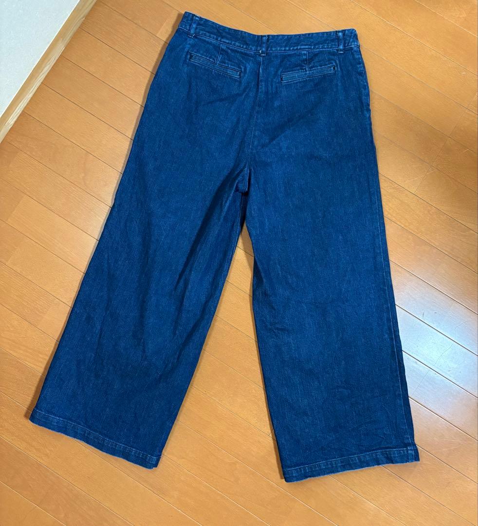 【お値下げ中！】ジャパンデニム ワイドパンツ 股下丈68cm