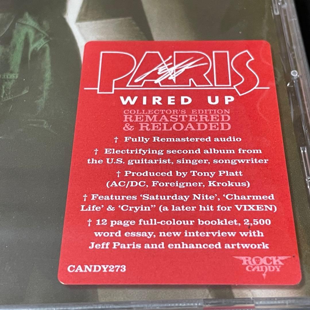 Jeff Paris Wired Up リマスター メロハー