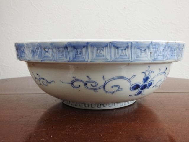 伊万里　染付鉢　M840
