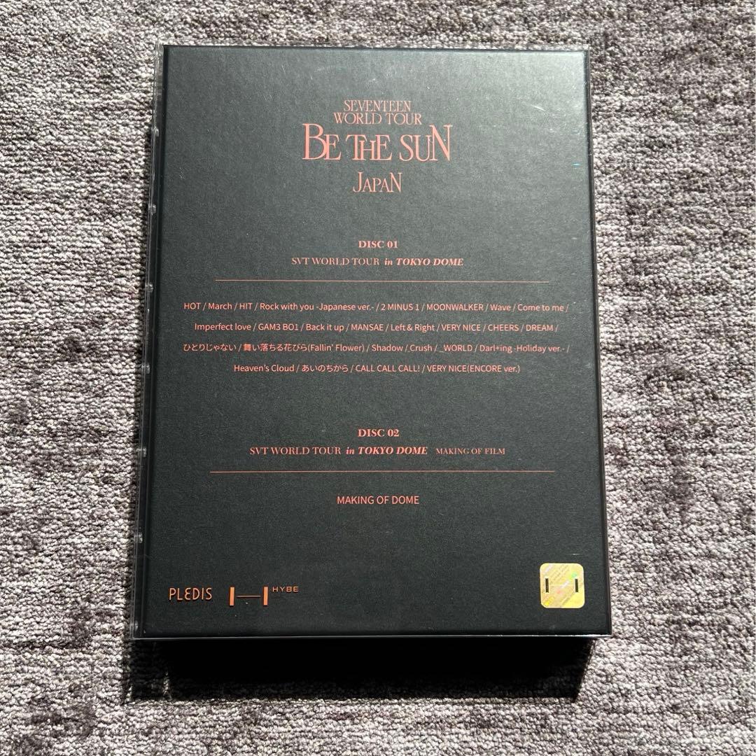 SEVENTEEN BE THE SUN JAPAN DVD 特典付き