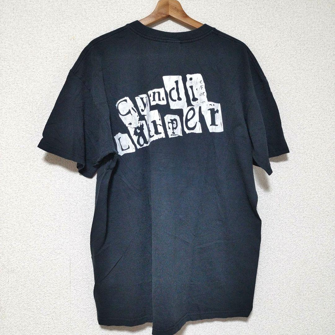 【希少】シンディ・ローパー XL ヴィンテージTシャツ Anvilボディ 90s