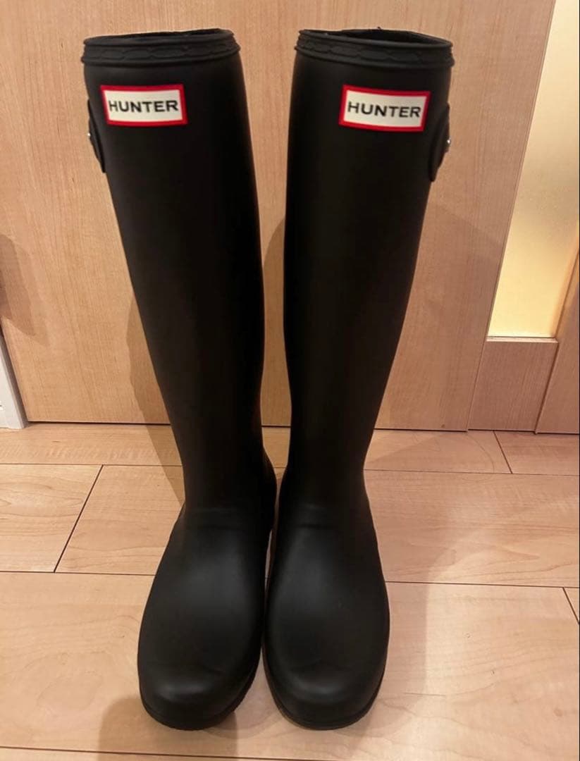 NI-V-K 300円値引き✨️Hunter Boots ハンター黒ブラック