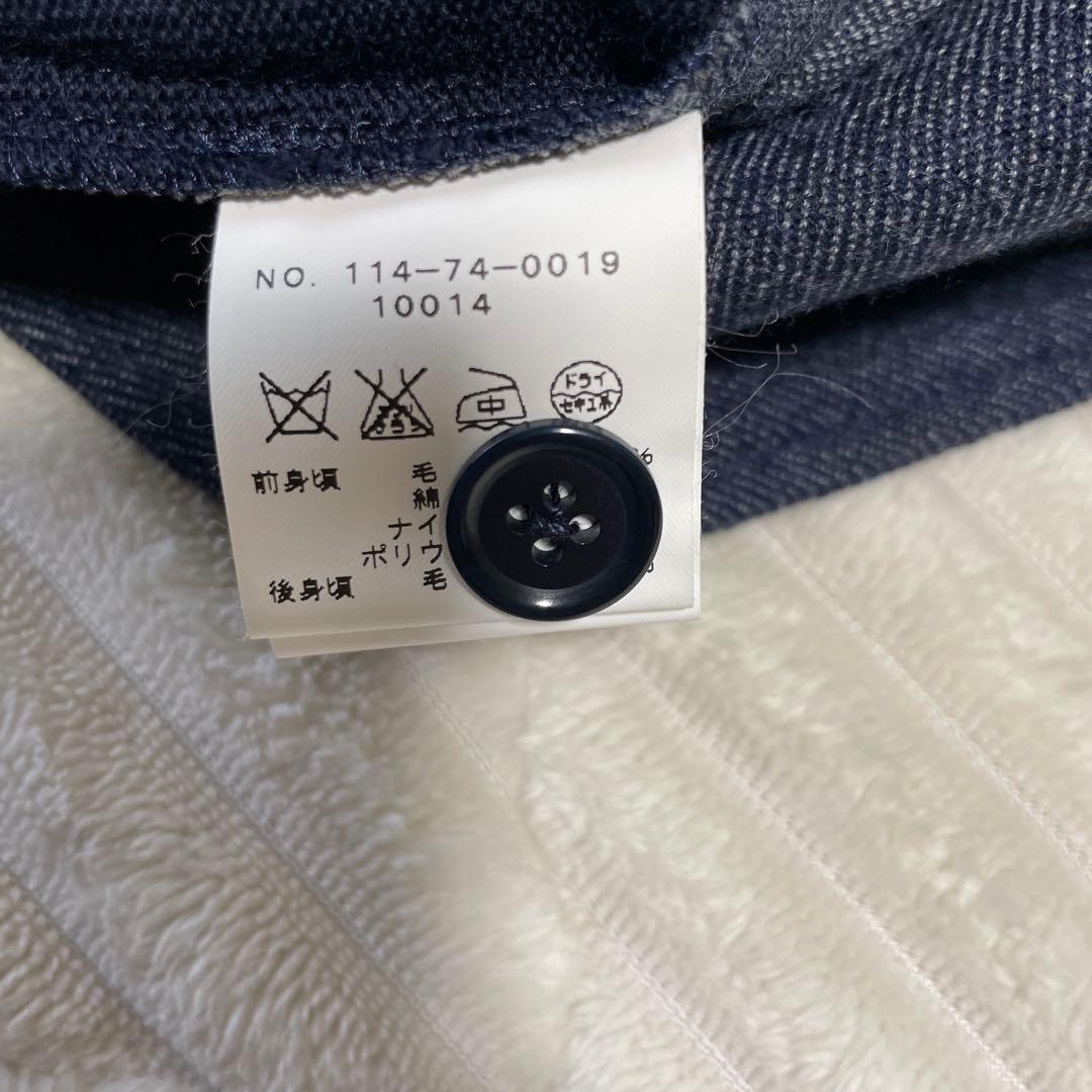 【美品】シップス　スーツ　セットアップ　スリーピース　44 M ネイビー