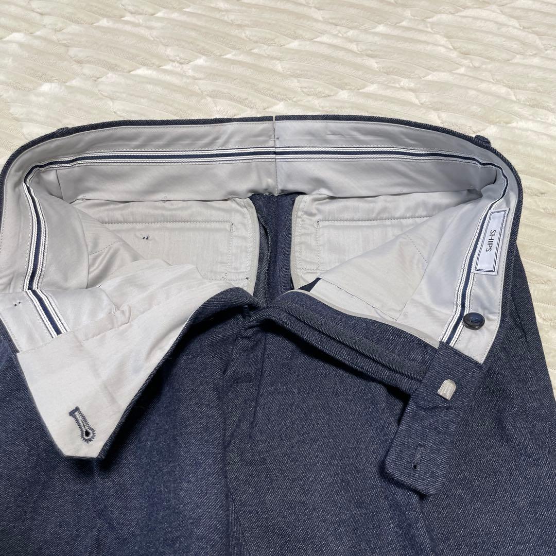【美品】シップス　スーツ　セットアップ　スリーピース　44 M ネイビー
