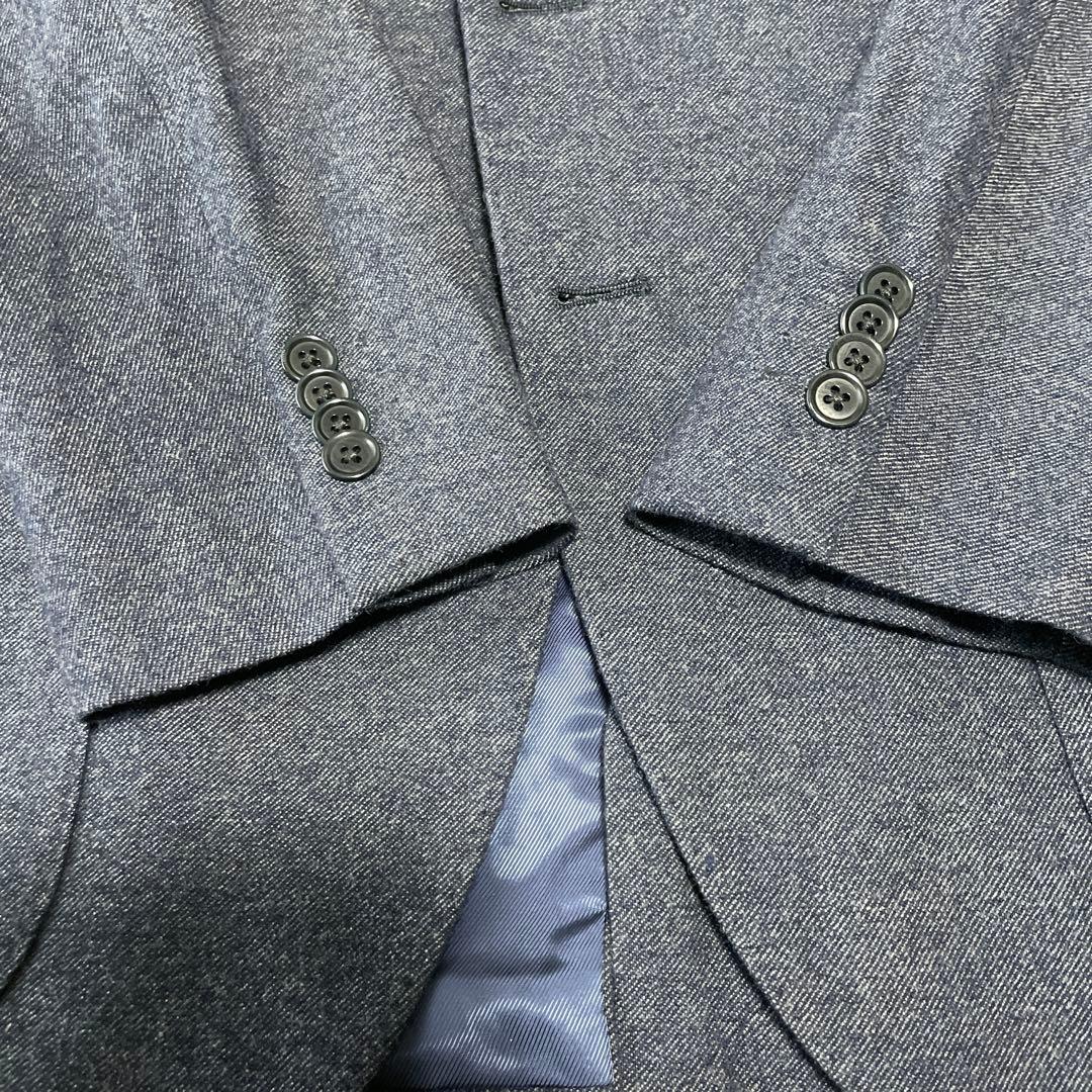 【美品】シップス　スーツ　セットアップ　スリーピース　44 M ネイビー