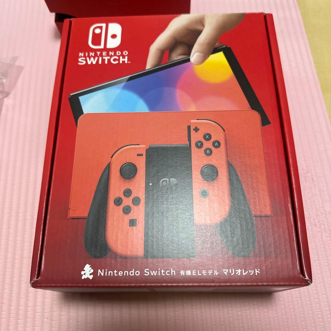 Nintendo Switch 有機ELモデル　マリオレッド
