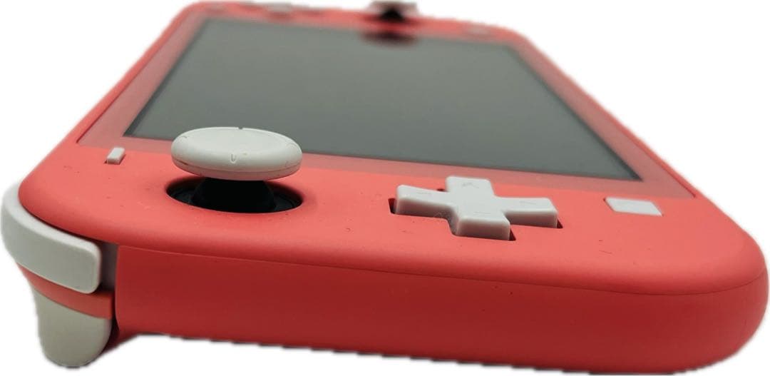 【動作品】Nintendo Switch Lite 赤 充電器付き　中古品