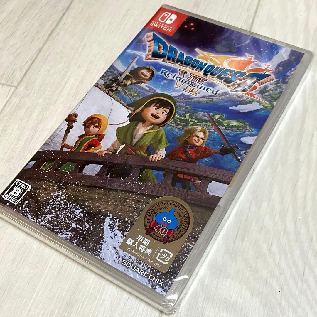 新品Switch ドラゴンクエスト7 Reimagined 早期購入特典付き