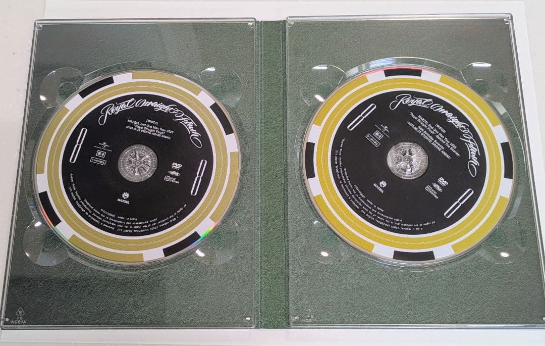 MAZZEL 2ndツアー 初回盤 DVD ※ポスター・シリアルなし
