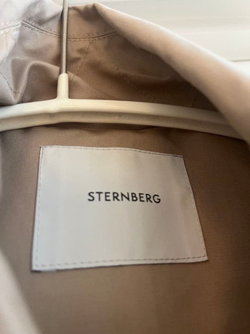 STERNBERG シャンブレーステンカラーコート ロングコート