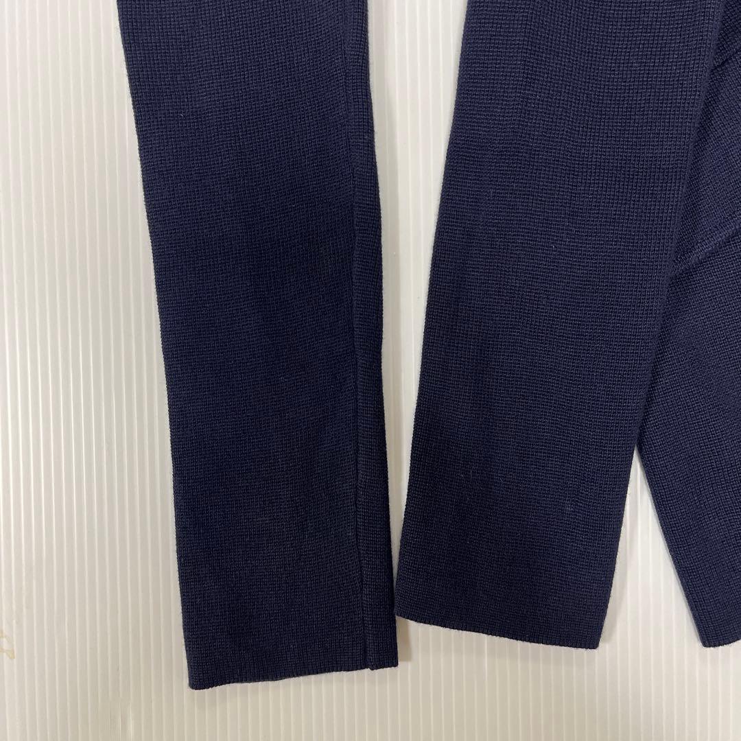 LAUREN RALPH LAUREN ニット テーラードジャケット金ボタンXS