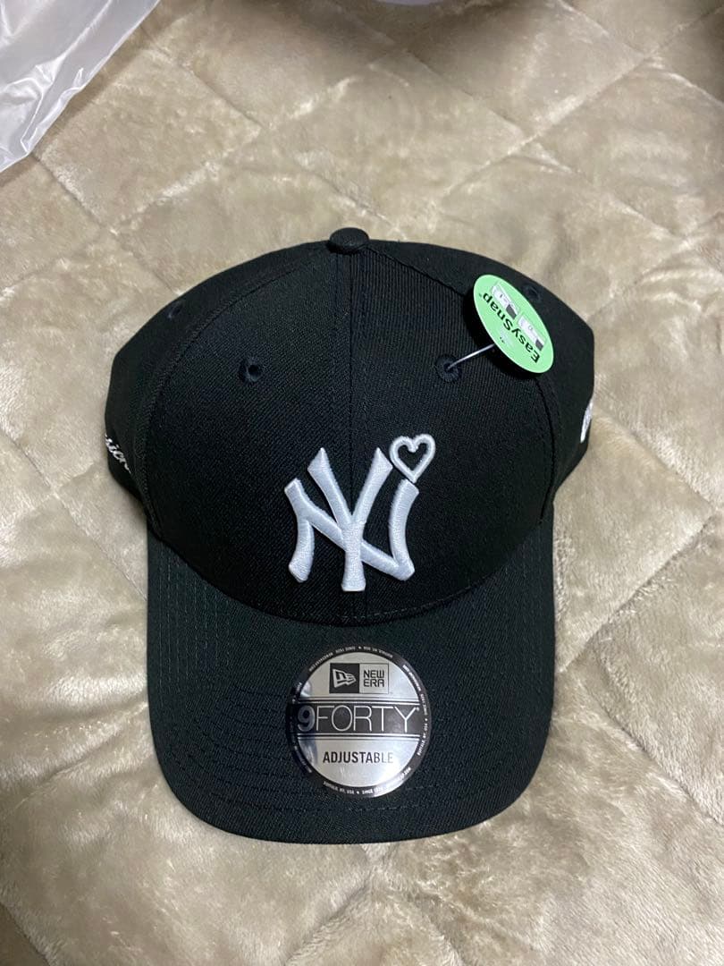 【新品完売】 BASICKS New Era NYロゴ キャップ ブラック