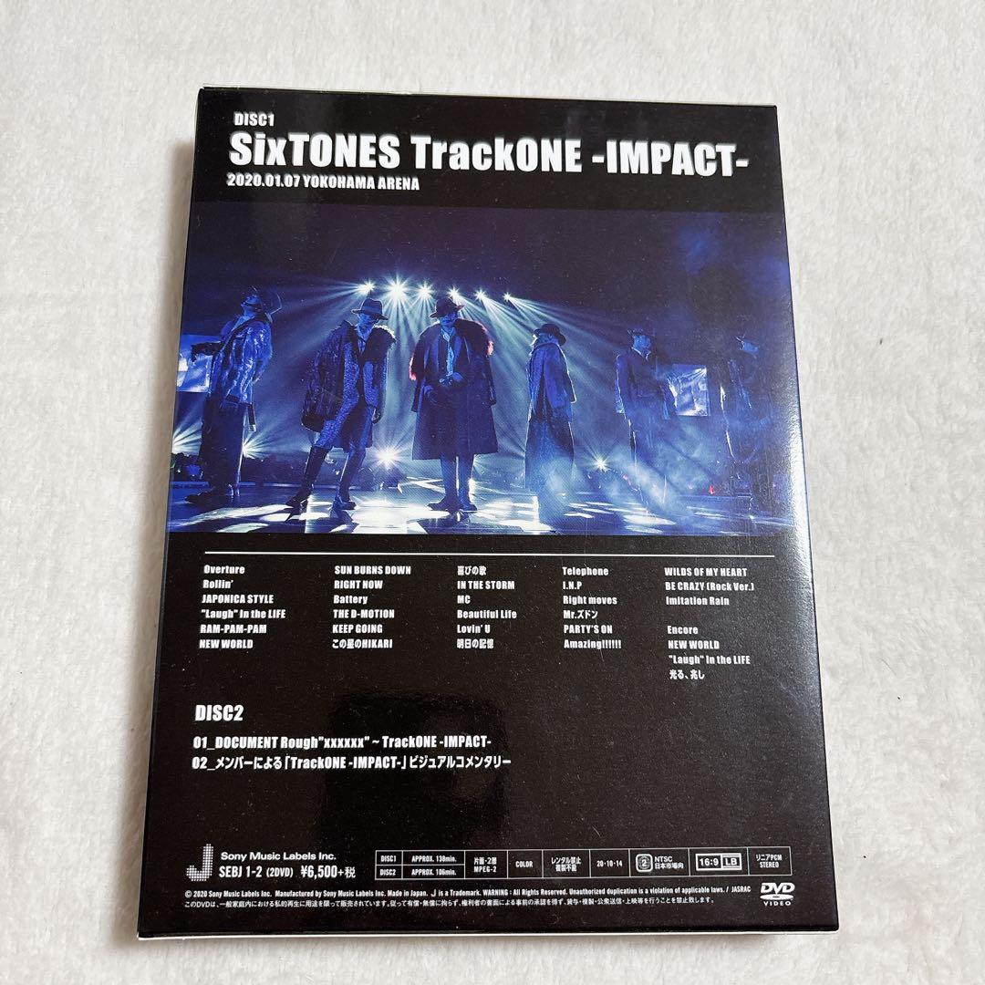 SixTONES TrackONE -IMPACT- DVD2枚組　フォトブック