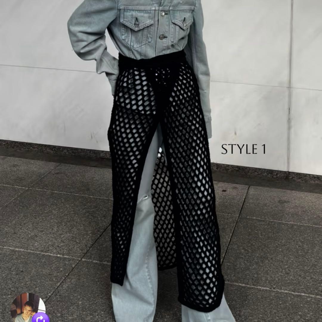 CITYSHOP “O” MESH WRAP スカート