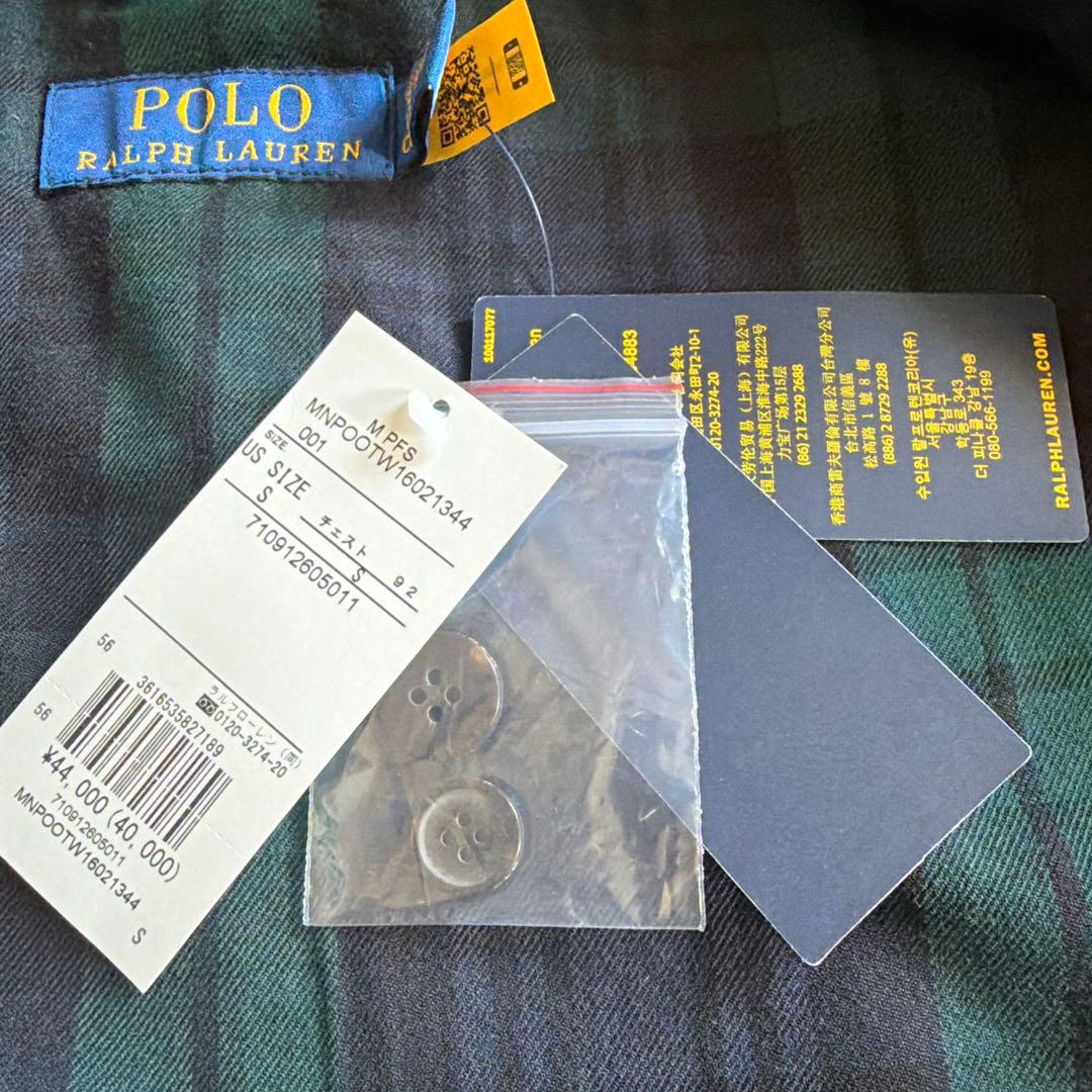 RALPH LAUREN ラルフローレン スイングトップ ブラック S 未使用