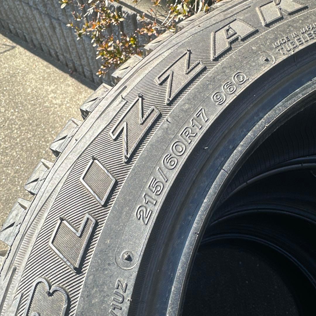 BRIDGESTONE BLIZZAK DM-V1 215/60R17 4本