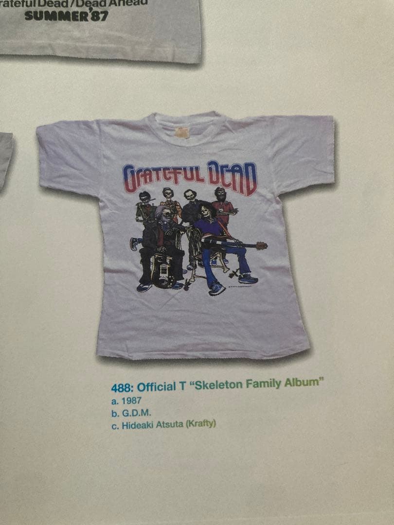 Grateful Dead 1987 Tシャツ ヴィンテージ USA製