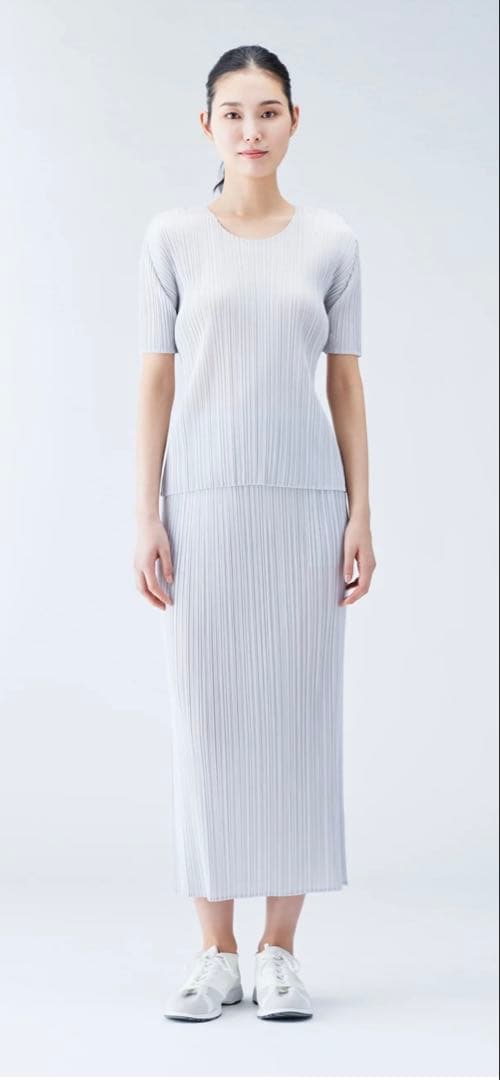【サイズ4】BASICS スカートPLEATS PLEASE ミヤケ