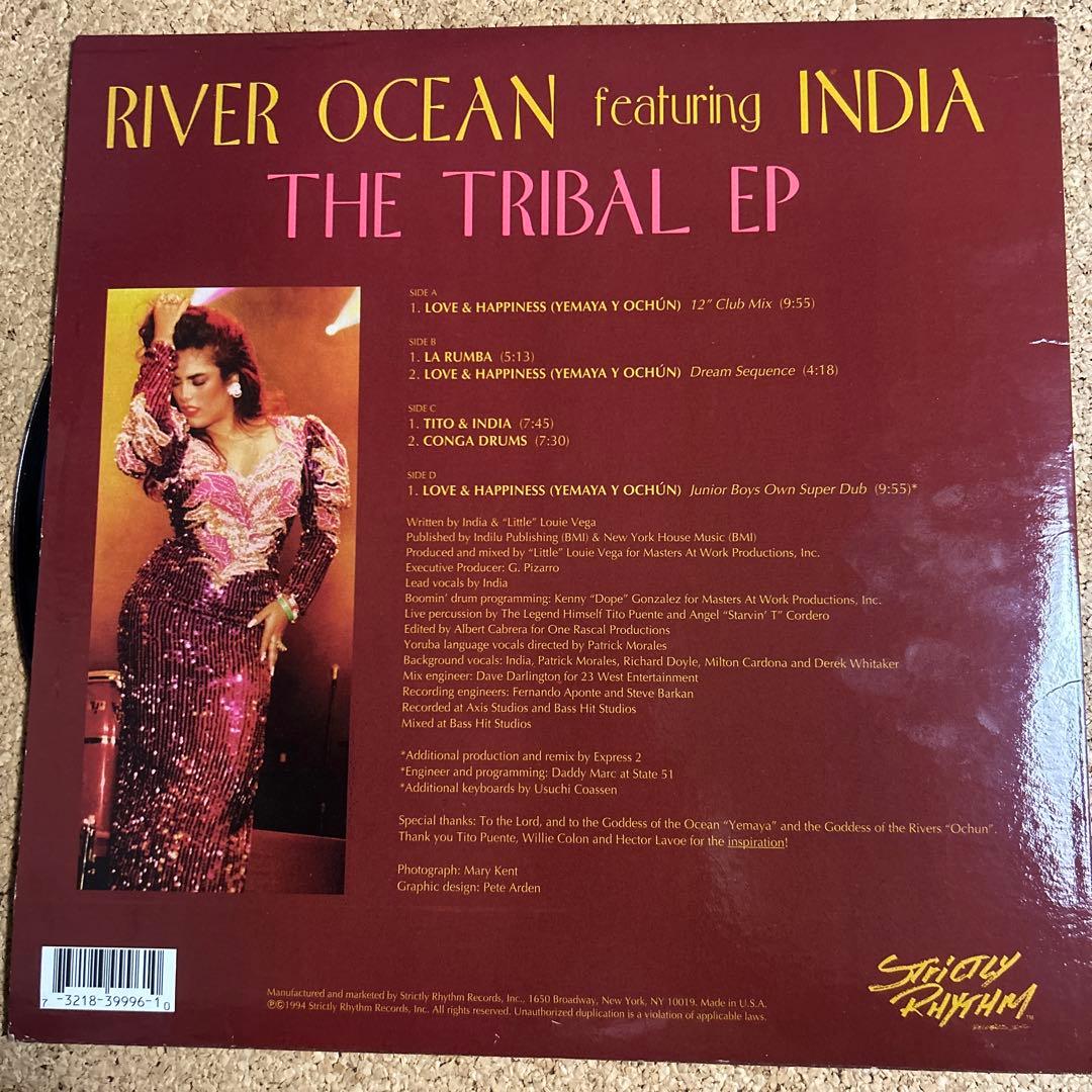 洋楽  OCEAN feat INDIA THE TRIBAL EP 2LP