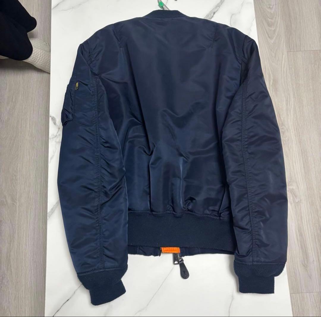 ALPHA INDUSTRIES MA-1 フライトジャケット ネイビー M