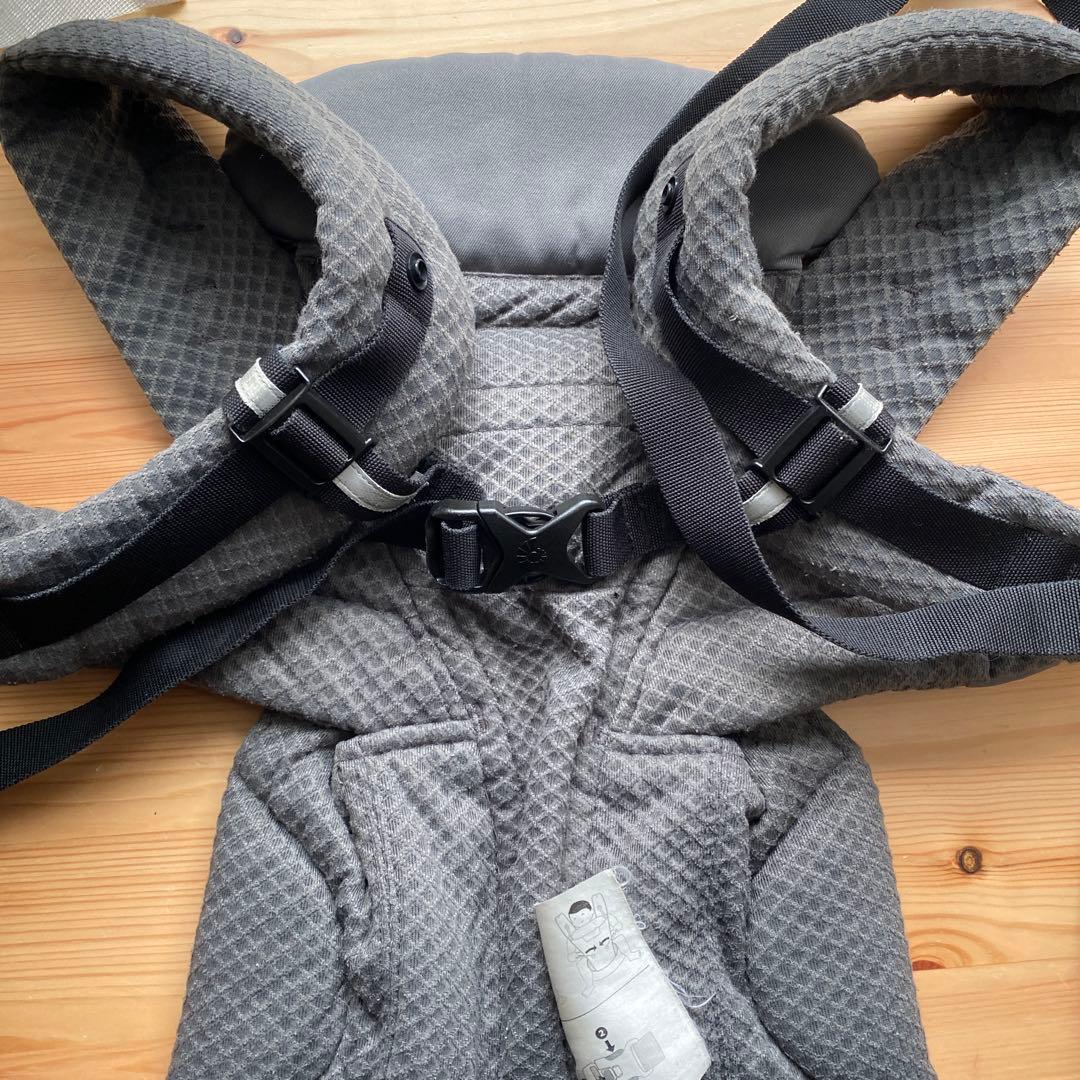 ergobaby OMNI BREEZE グレー 抱っこ紐 収納ポケット付き
