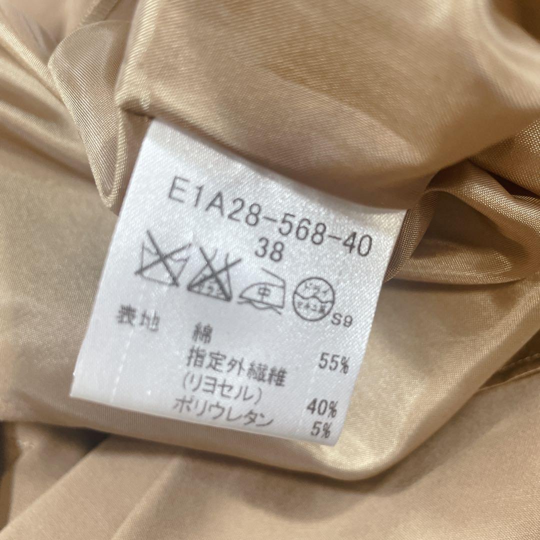 バーバリーブルーレーベル　トレンチコート　ベルト　ワンピース　38