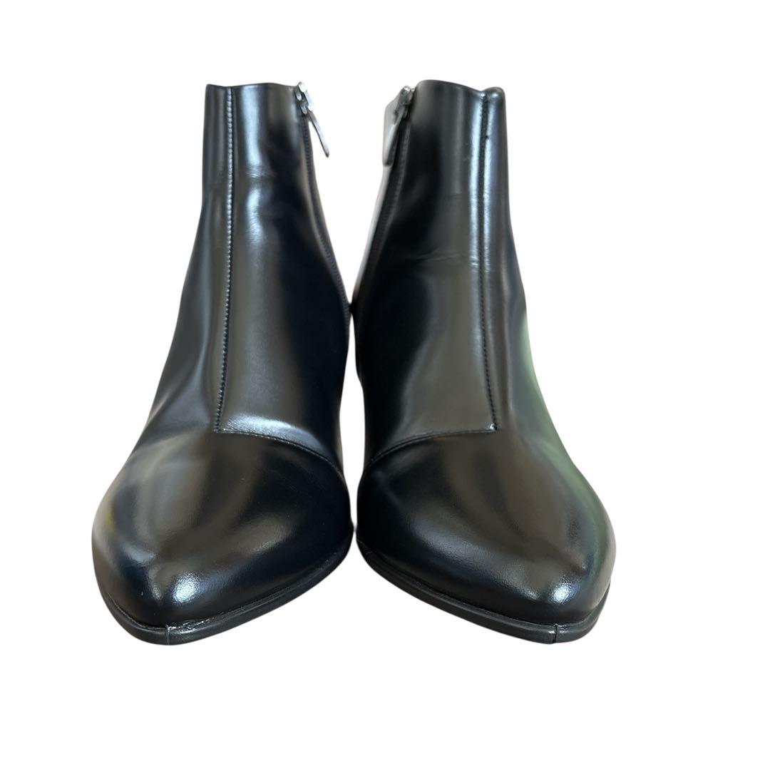 ジ*！様 美品✨ ecco エコー ブーティ （23.5㌢） ブラック ゴアテッ