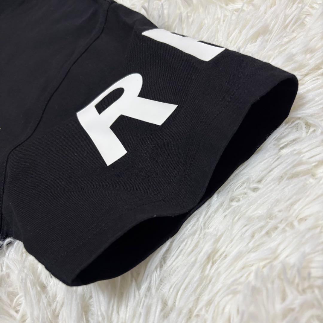 現行 人気 バーバリー ロゴ Tシャツ ホースフェリー 黒 Sオーバーサイズ