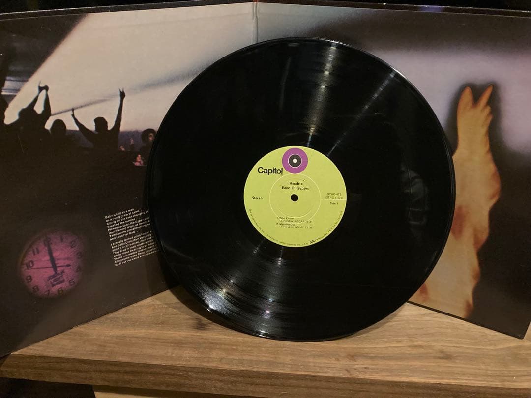Jimi Hendrix Band of Gypsys LPレコード