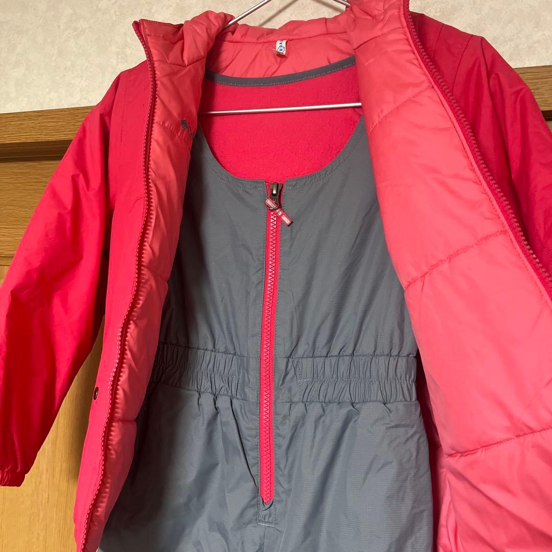 Columbia キッズ スキーウェア 上下セット XS リバーシブル