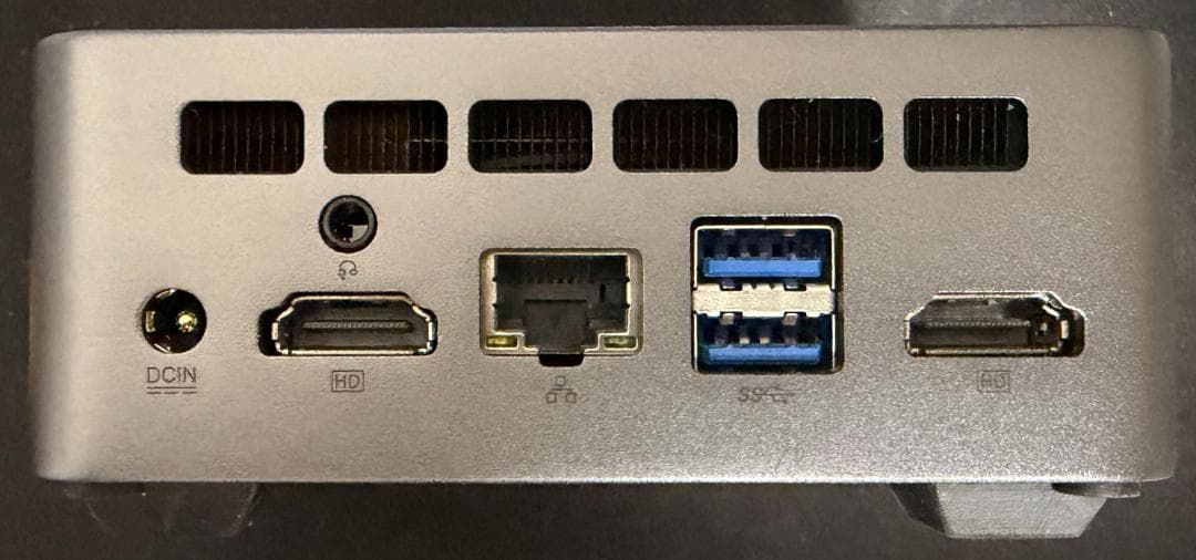 GMKtec ミニPC Intel N95 / Mem8GB / ストレージ無し