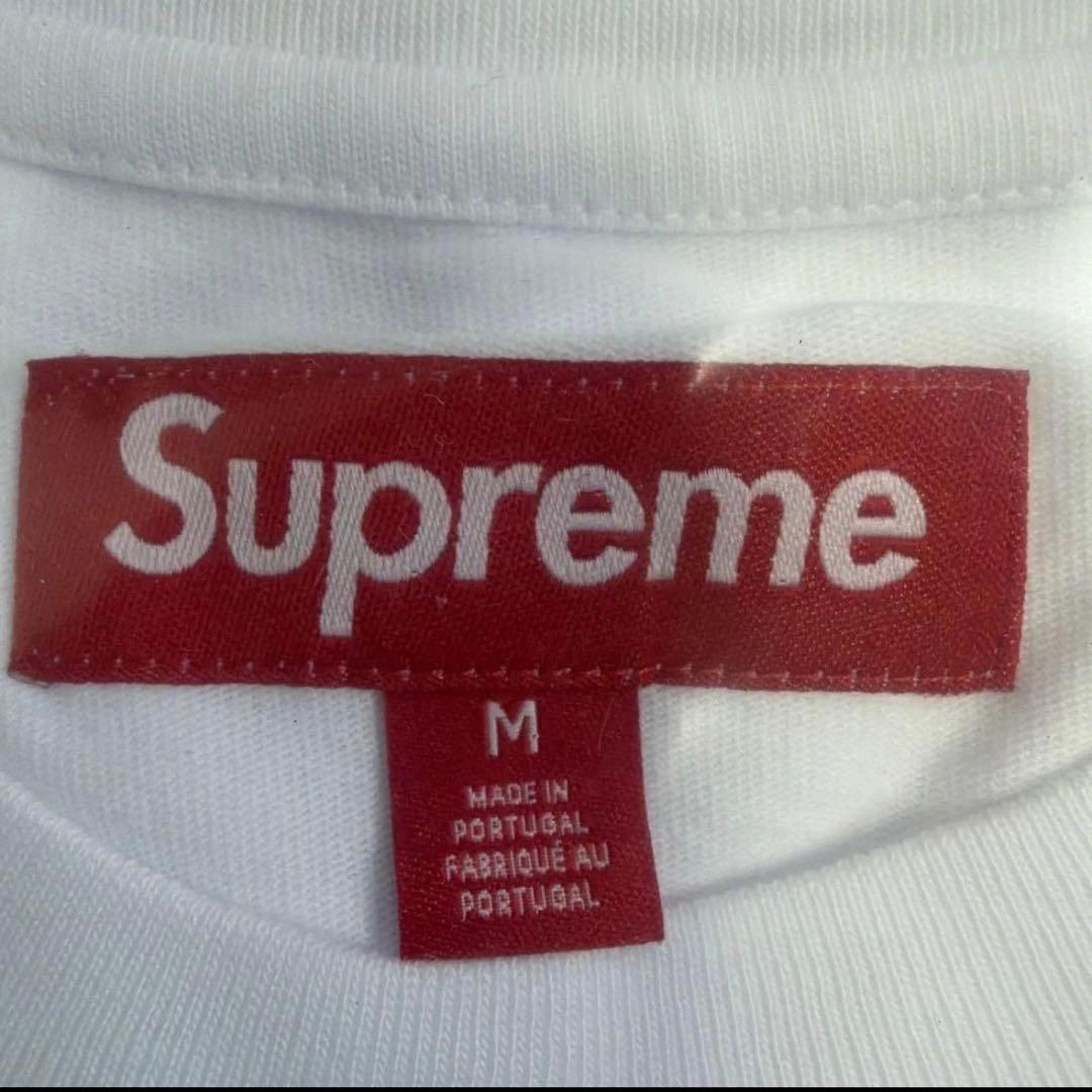 Supreme Box Logo Tee ホワイト M
