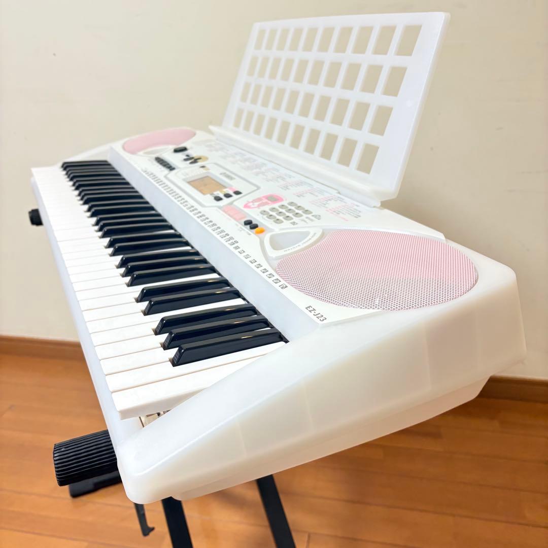 【美品・動作良好】YAMAHA ヤマハ 61鍵盤 キーボードEZ-J23