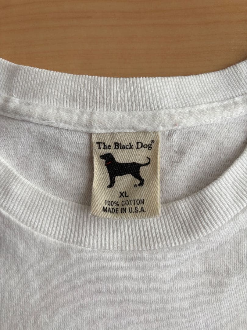 00s The Black Dog Tシャツ USA製 XL ホワイト