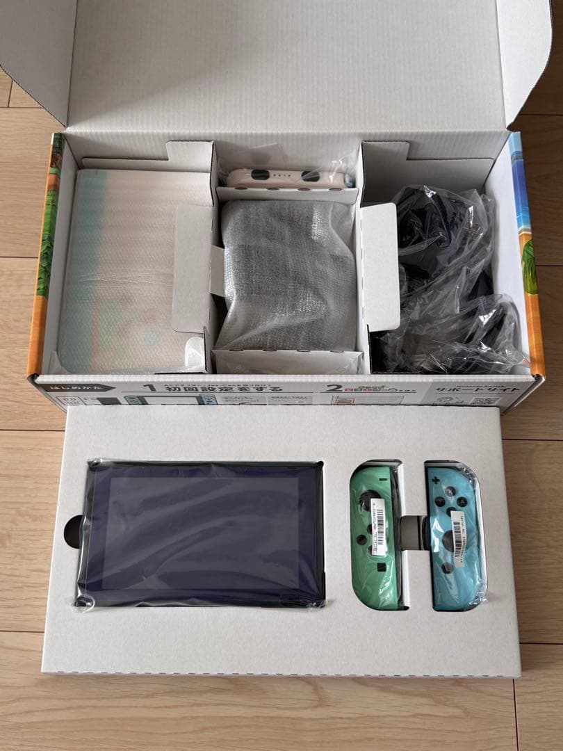 【美品】Nintendo Switch あつまれ どうぶつの森デザイン