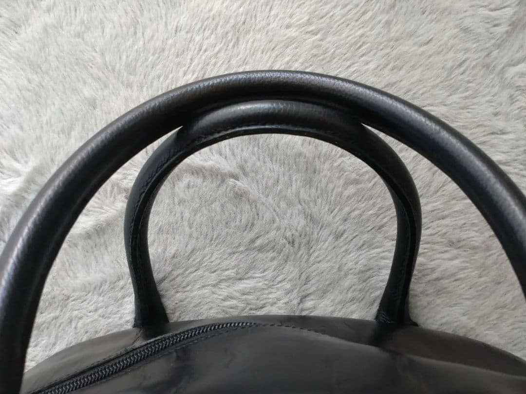 LOEWE ブラック ボストンバッグ