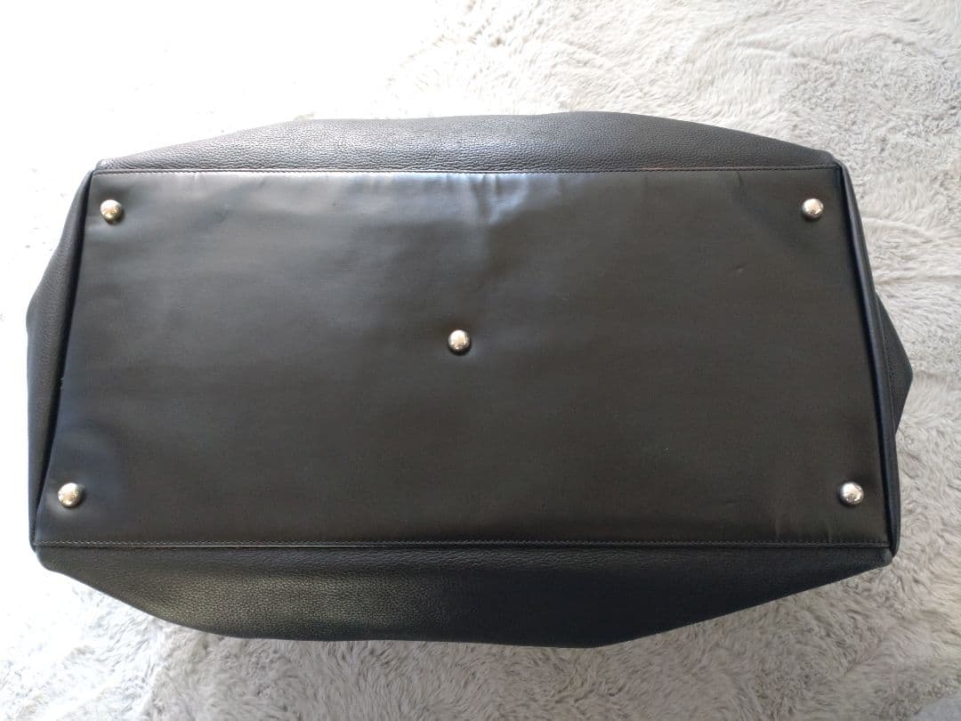 LOEWE ブラック ボストンバッグ