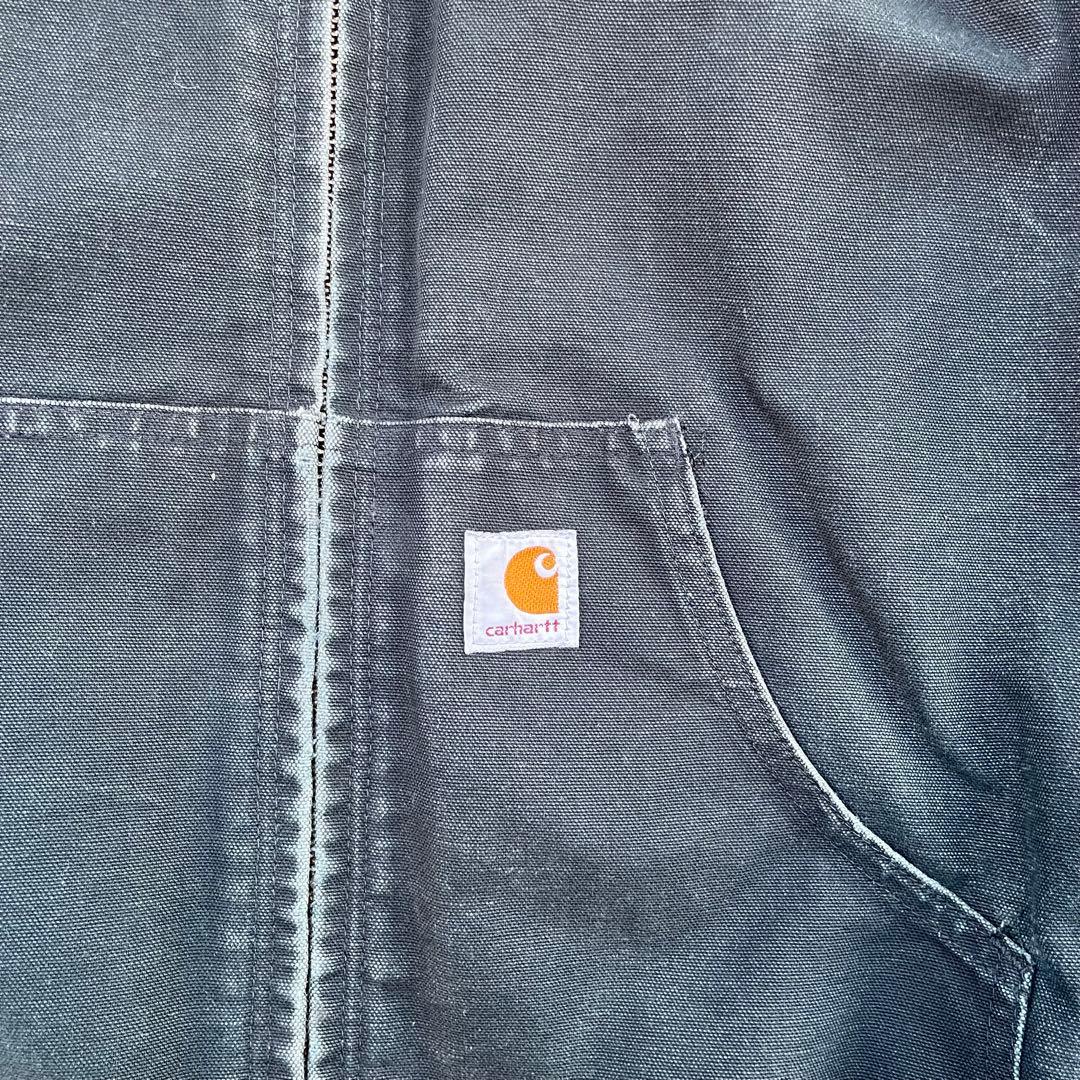 90's Carhartt カーハート アクティブジャケット 黒 S 短丈