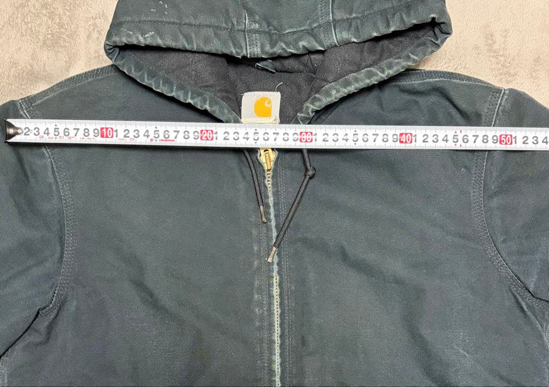 90's Carhartt カーハート アクティブジャケット 黒 S 短丈