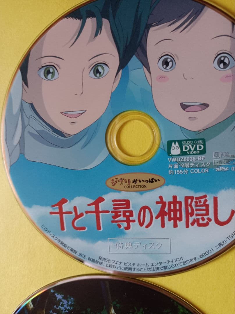 DVD　スタジオ　ジブリ　6枚セット　特典ディスク　本編視聴可能　ジャケット無し