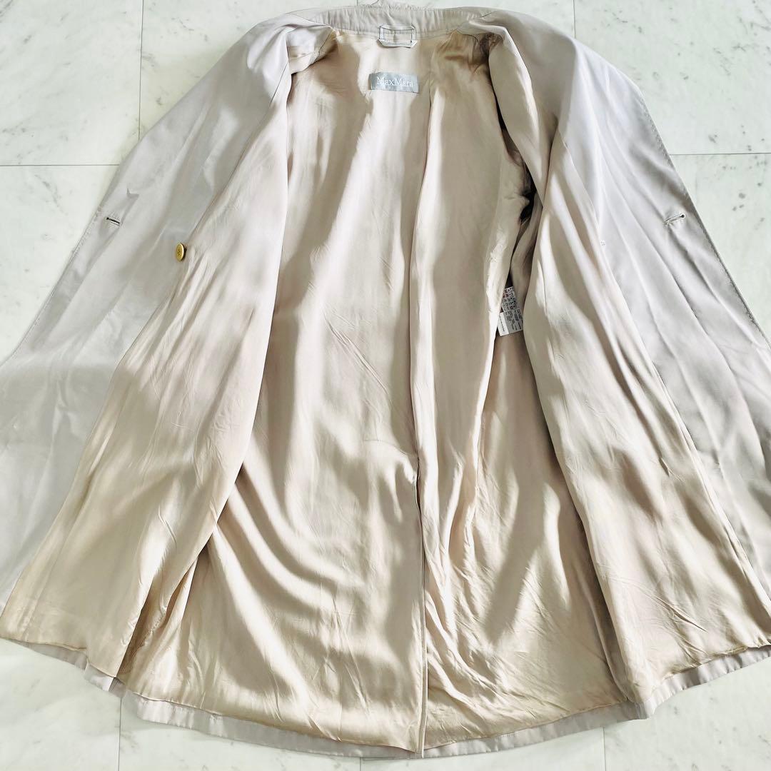 美品 マックスマーラMax Mara ベルト付き スプリングコート エレガント